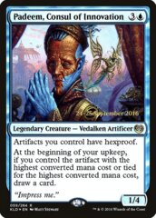 Padeem, Consul of Innovation - Foil - Prerelease Promo